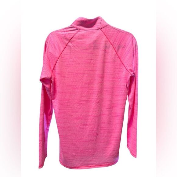 NWT Under Armour Women’s Pink Heat Gear Fitted Full Zip Jacket - Size Medium - Picture 2 of 9